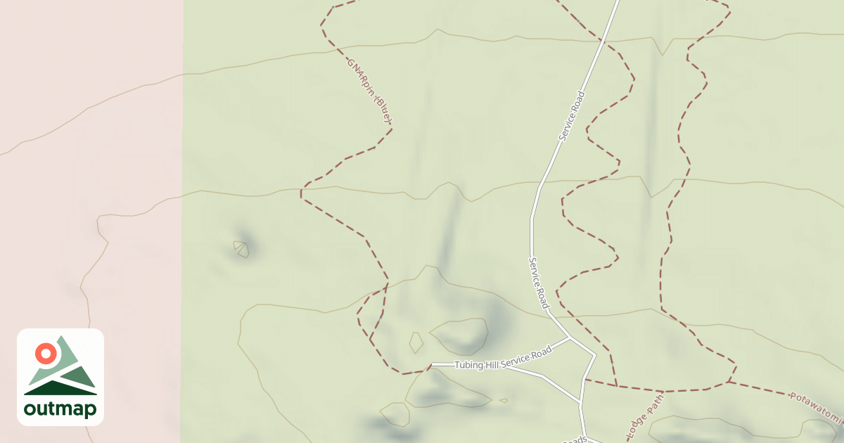 Map of Tube Run 2