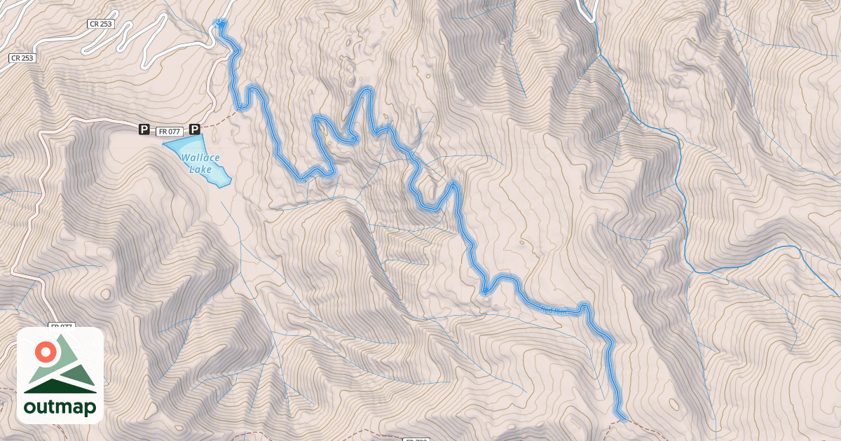 Map of Red Rim