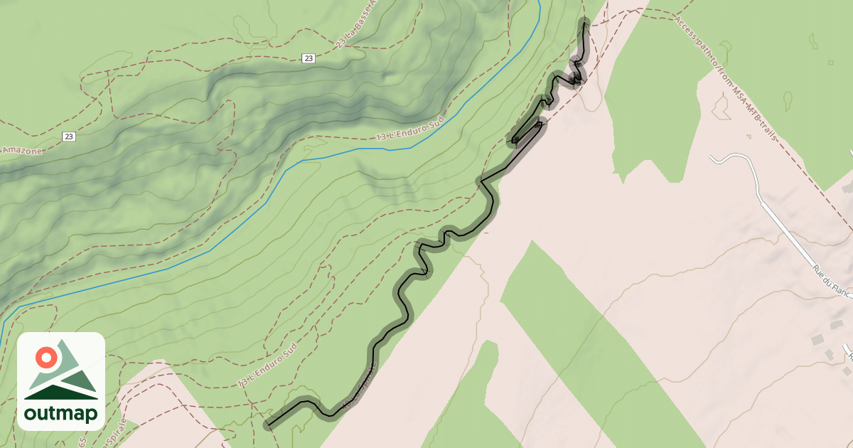 Map of 40 La Spirale