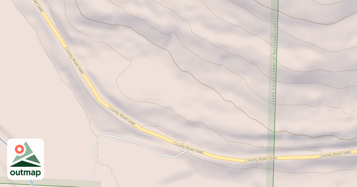 Map of USFS National Forest System Roads {B315F95D-3905-4596-8D79-C806F422770F}