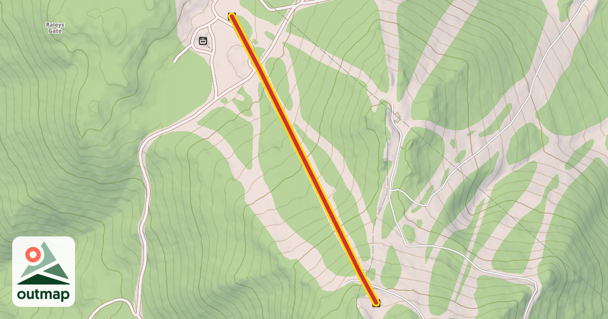 Map of Tamarack Express