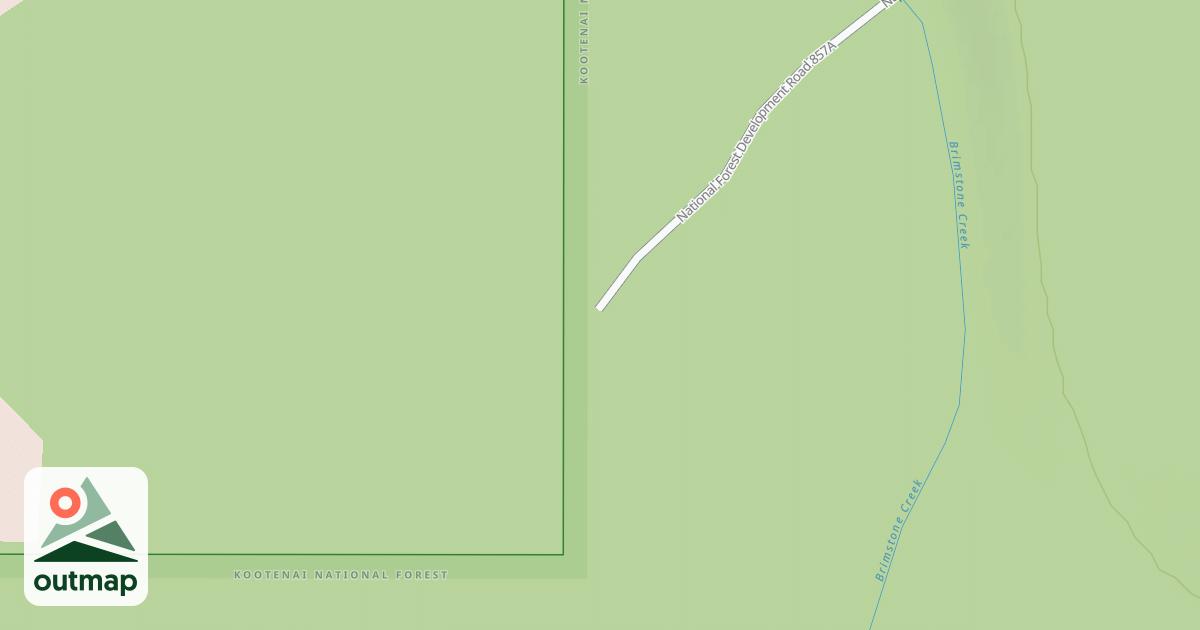Map of CRIPPLE CREEK CABIN