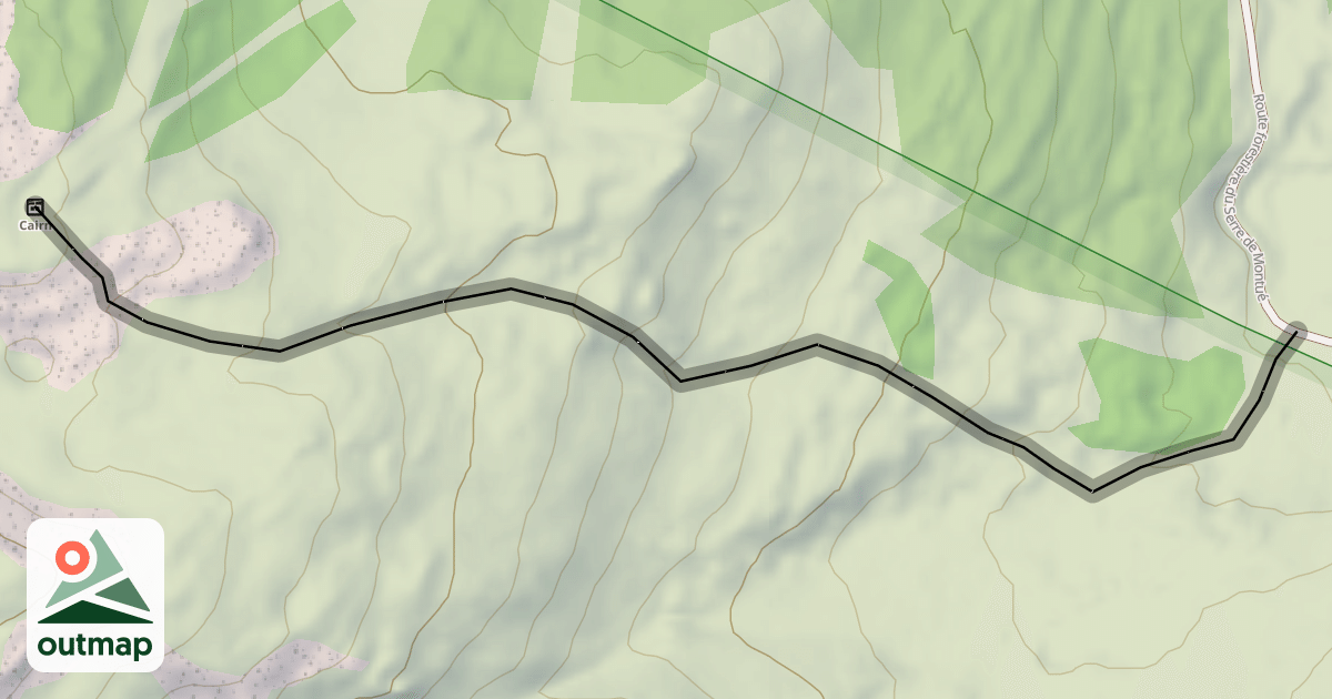 Map of Border Cross