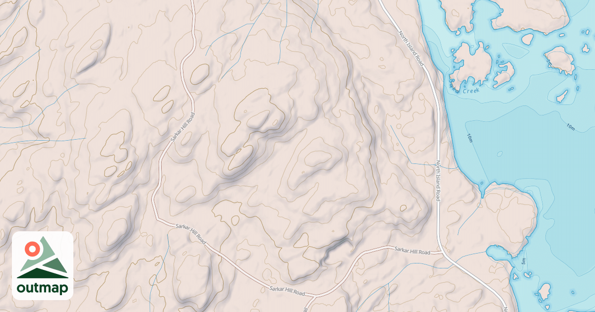 Map of SARKAR HILL