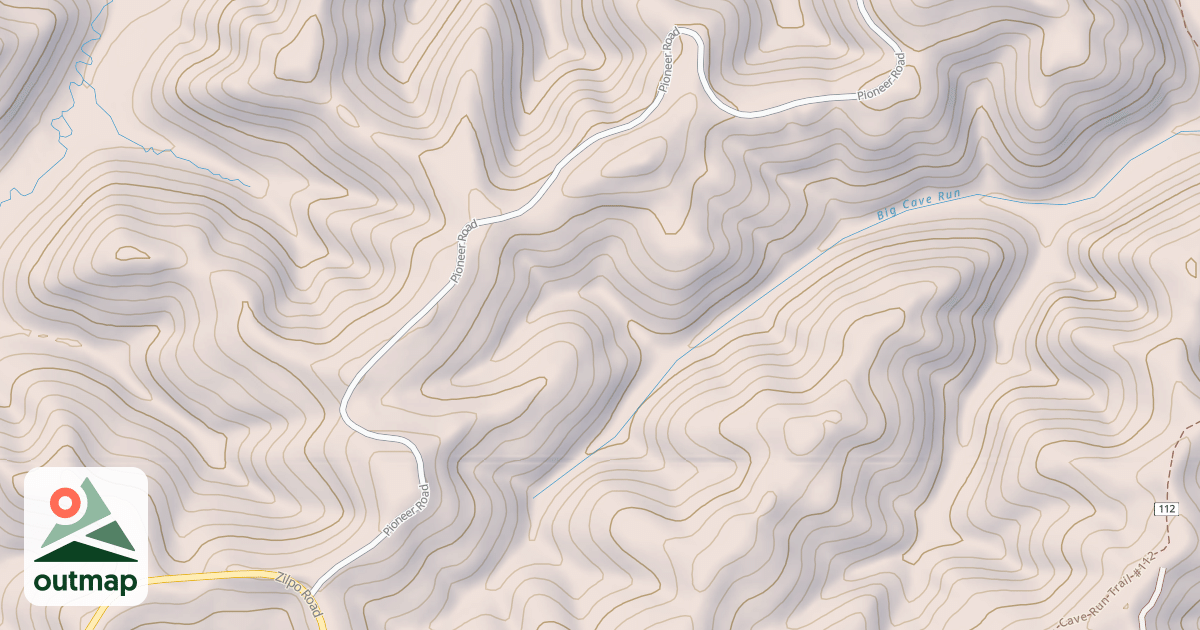 Map of PIONEER ROAD
