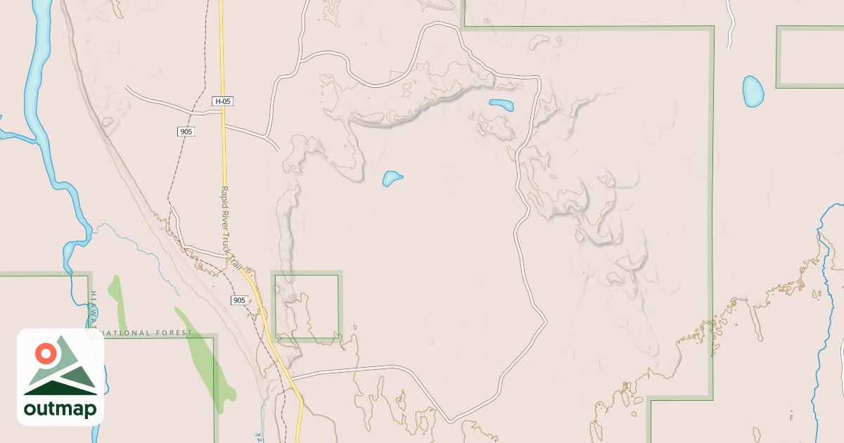 Map of FOLTZ SPUR A