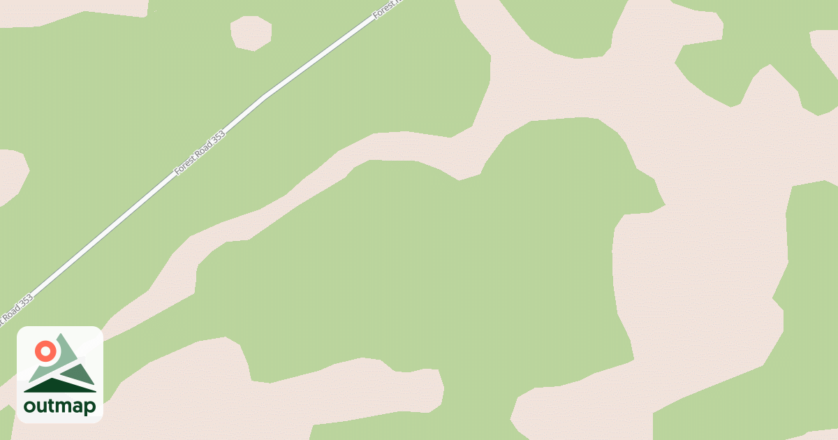 Map of USFS Motor Vehicle Use Map Roads {FD7DE78C-4AD5-4424-BB83-52EB70F594DC}