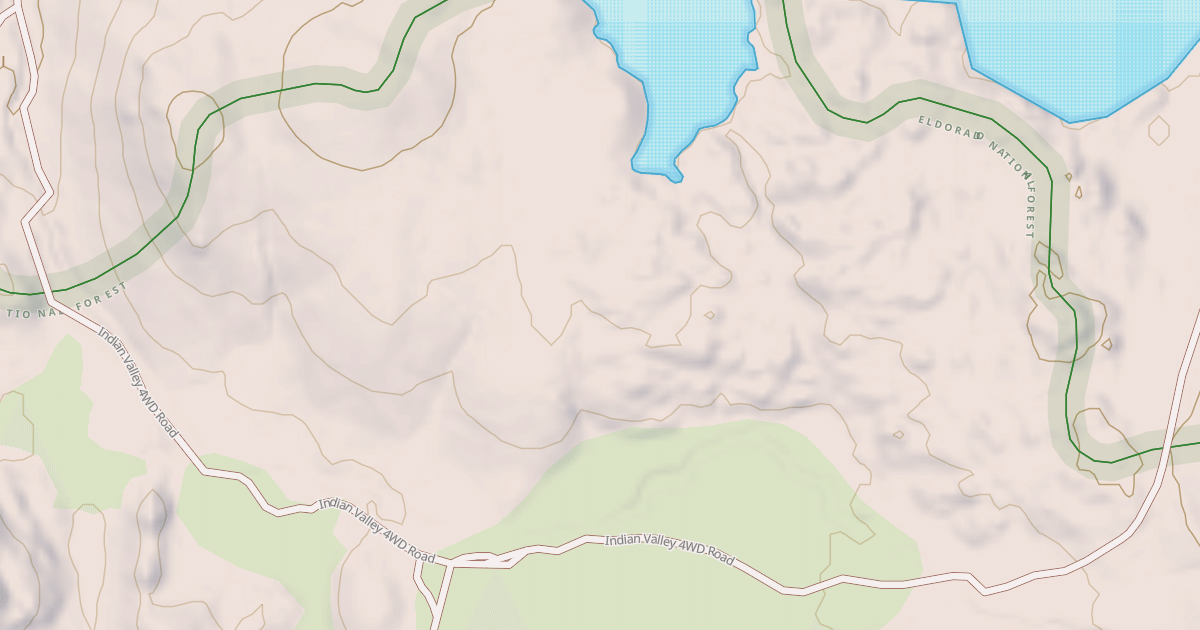 Map preview of INDIAN VALLEY 4WD
