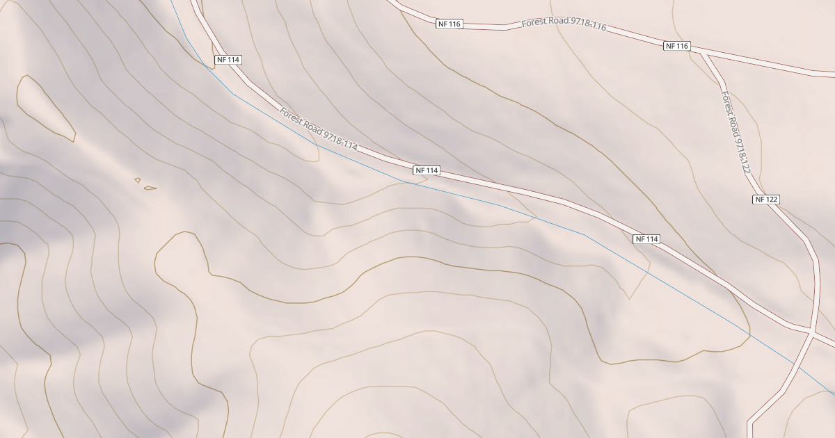 Map preview of LOWER SNOWSHOE