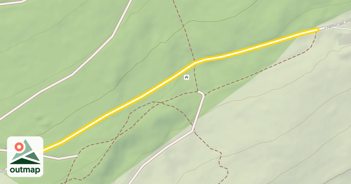 Map of Chemin des Immerlins