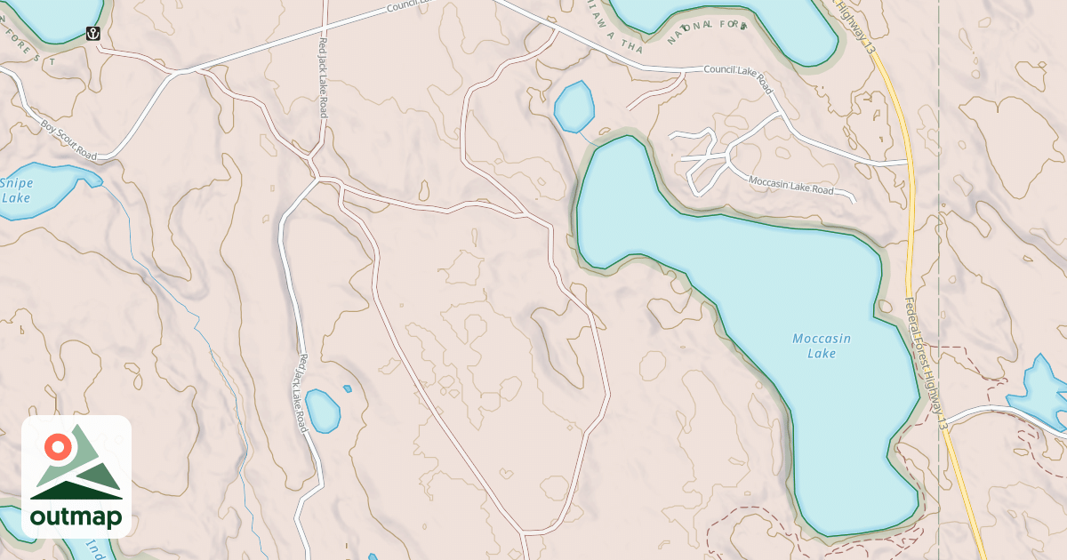 Map of HILL DALE SPUR B