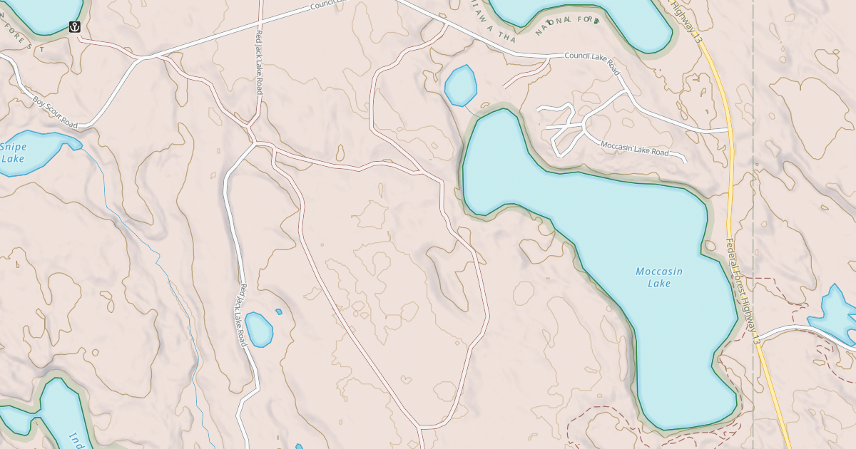 Map preview of HILL DALE SPUR B