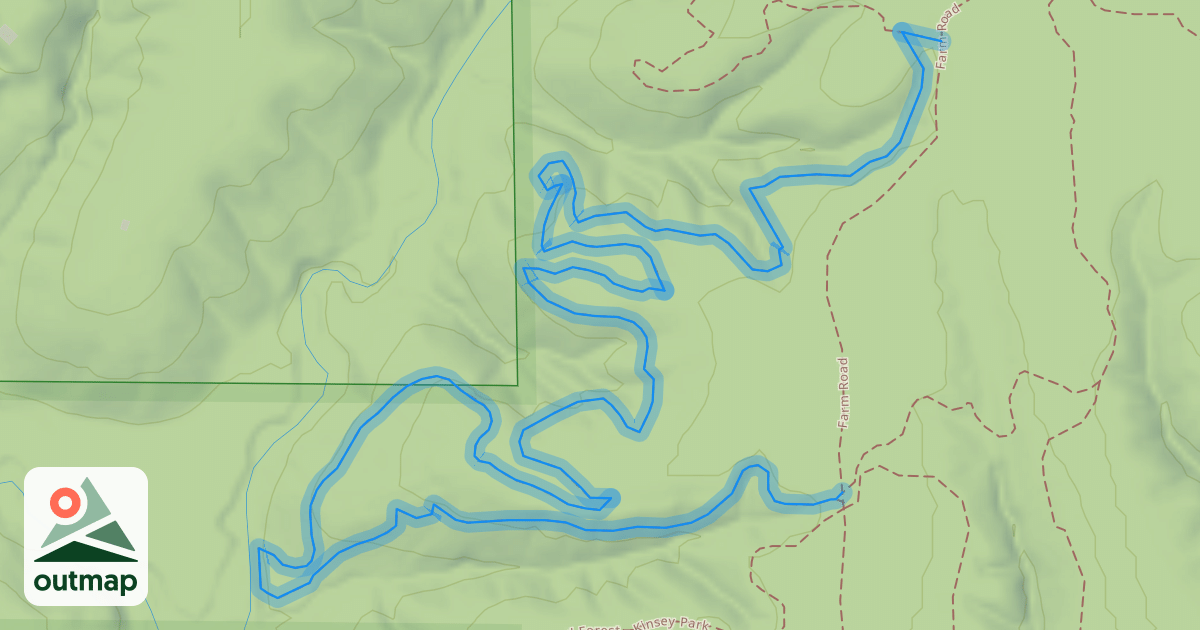 Map of Flying Monkeys - Kinsey Park