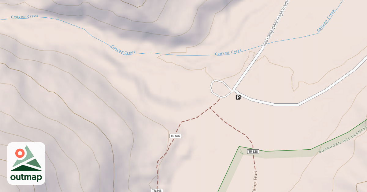 Map of USFS Motor Vehicle Use Map Roads {583552B5-6064-4A27-8632-BF680F51AA20}