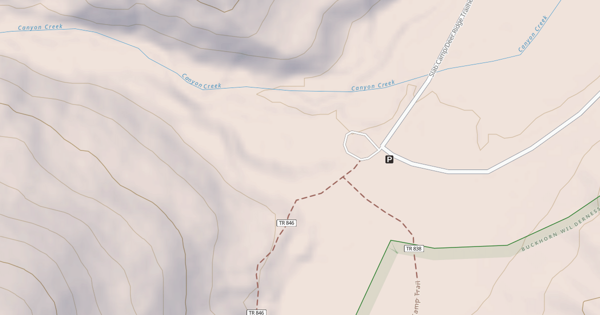 Map preview of USFS Motor Vehicle Use Map Roads {583552B5-6064-4A27-8632-BF680F51AA20}