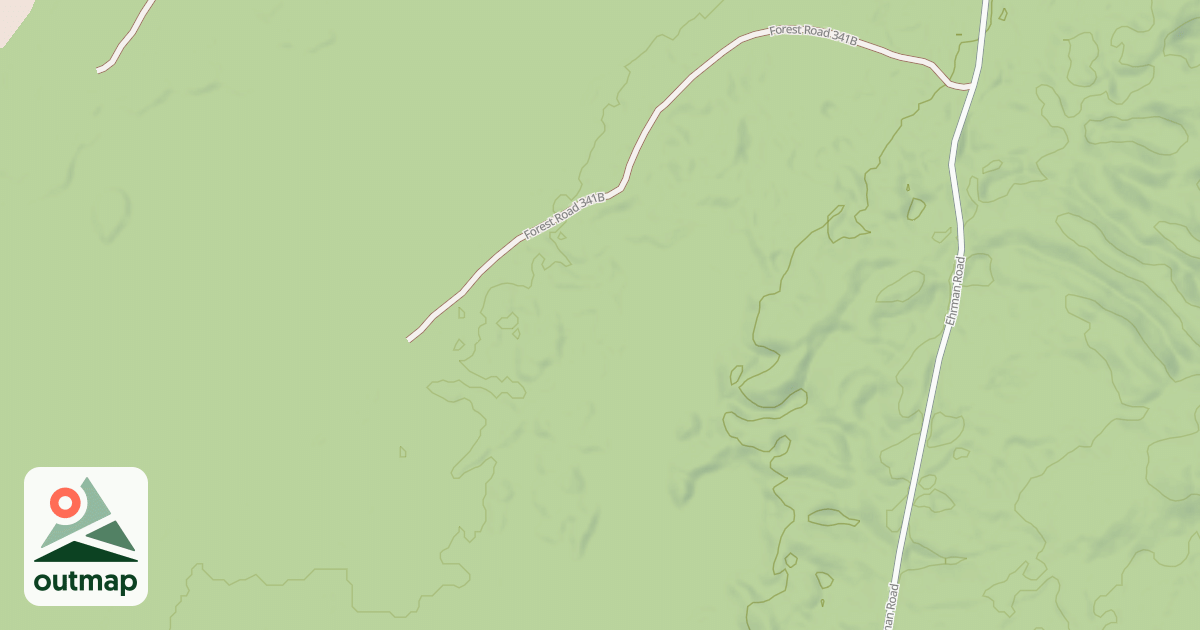Map of FR 341B