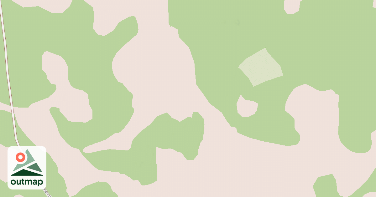 Map of USFS Motor Vehicle Use Map Roads {CA5E497D-1CA2-4953-ADD1-B43CDCAAA75B}