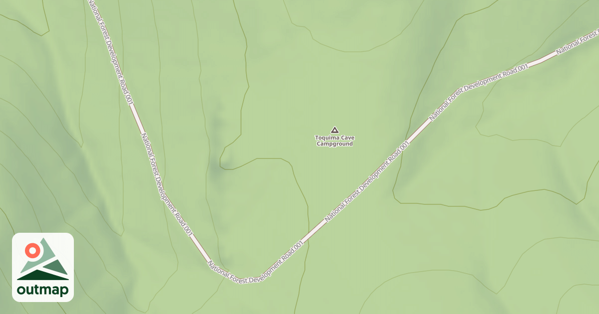 Map of TOQUIMA CAVE