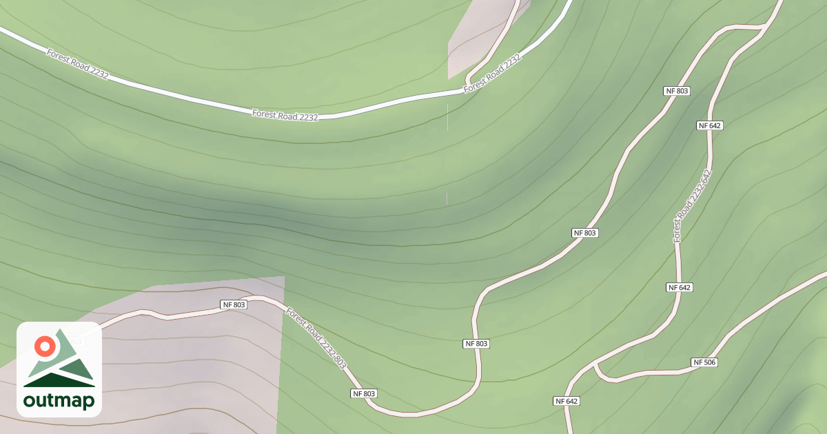 Map of 2232-642-0.3R