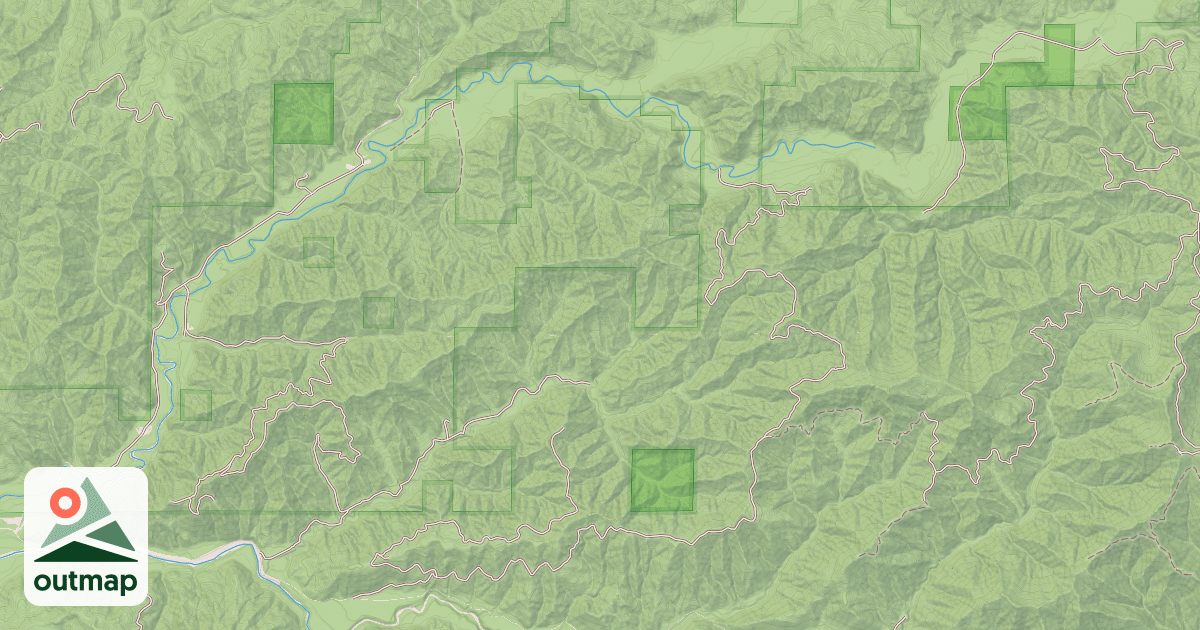 Map of USFS National Forest System Roads {FF9CE3C7-A922-4854-A749-2B6817F416E5}