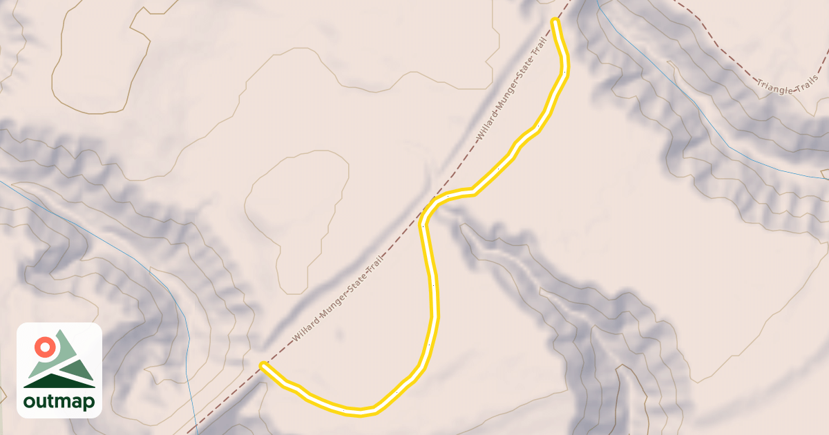Map of Superior Hiking Trail