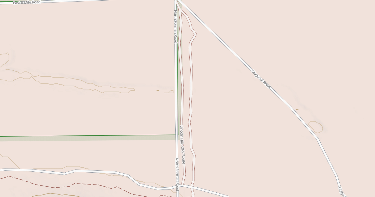 Map preview of Little Manistee Motorcycle Trail