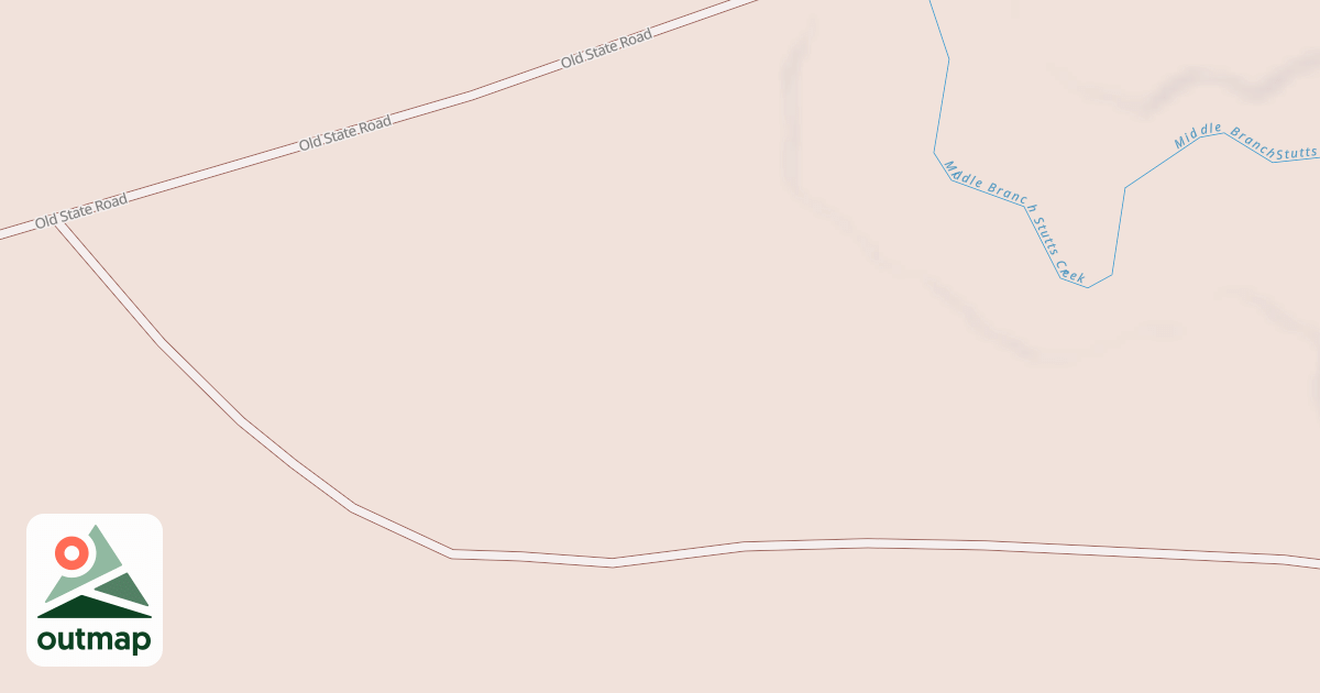 Map of MIDDLE BRANCH STUTTS CK SPUR A