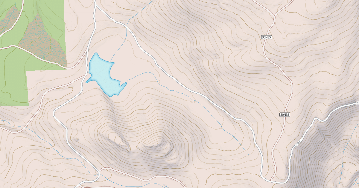 Map preview of PLANTATION GULCH