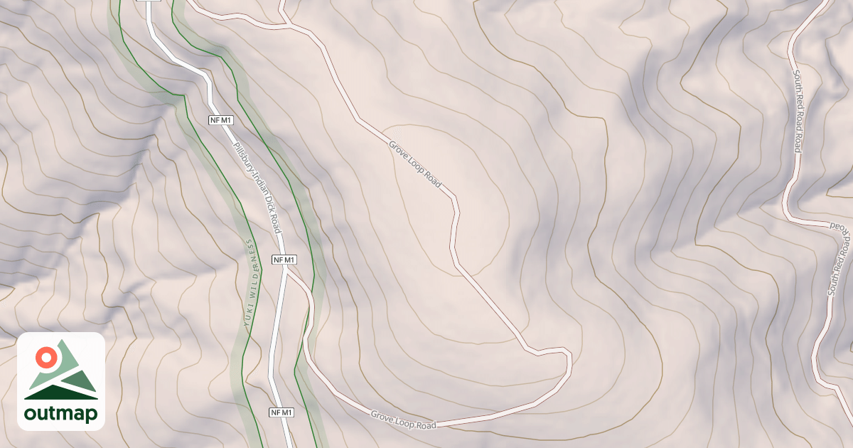 Map of GROVE LOOP