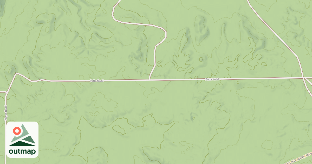 Map of ALCONA ATV TRAIL