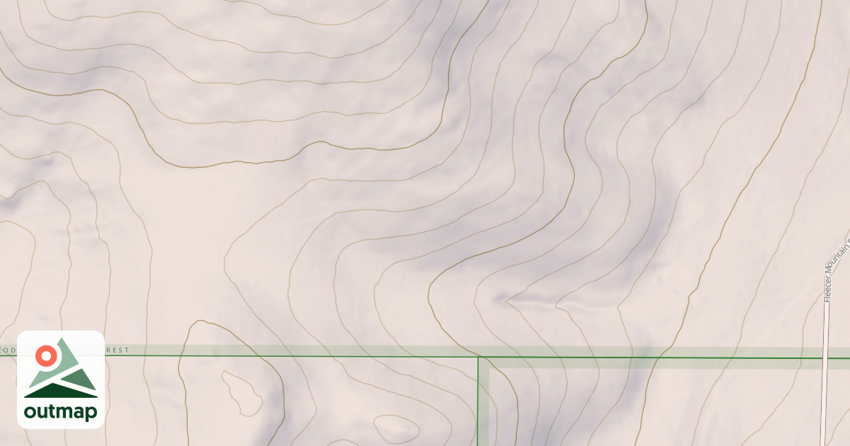 Map of CHARCOAL MTN