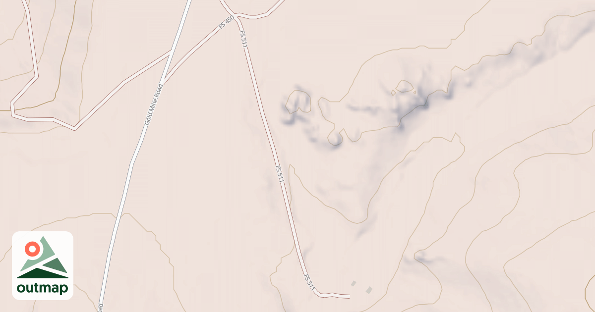 Map of WEBB CREEK COW CAMP