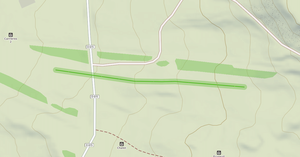 Map preview of Les Carrières