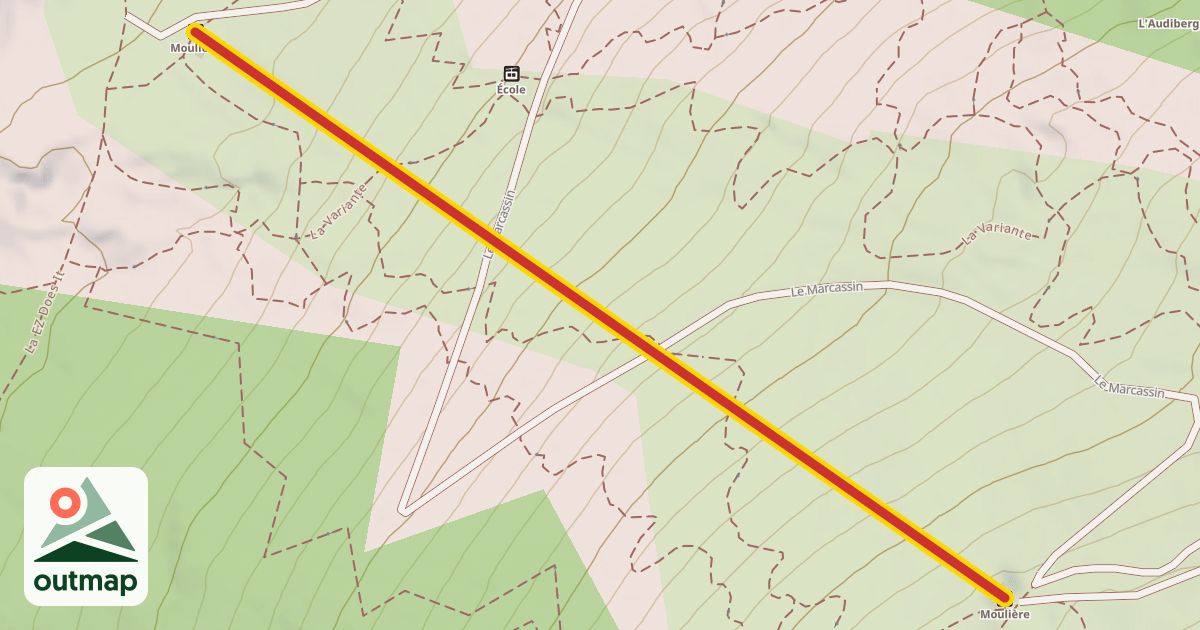 Map of Moulière