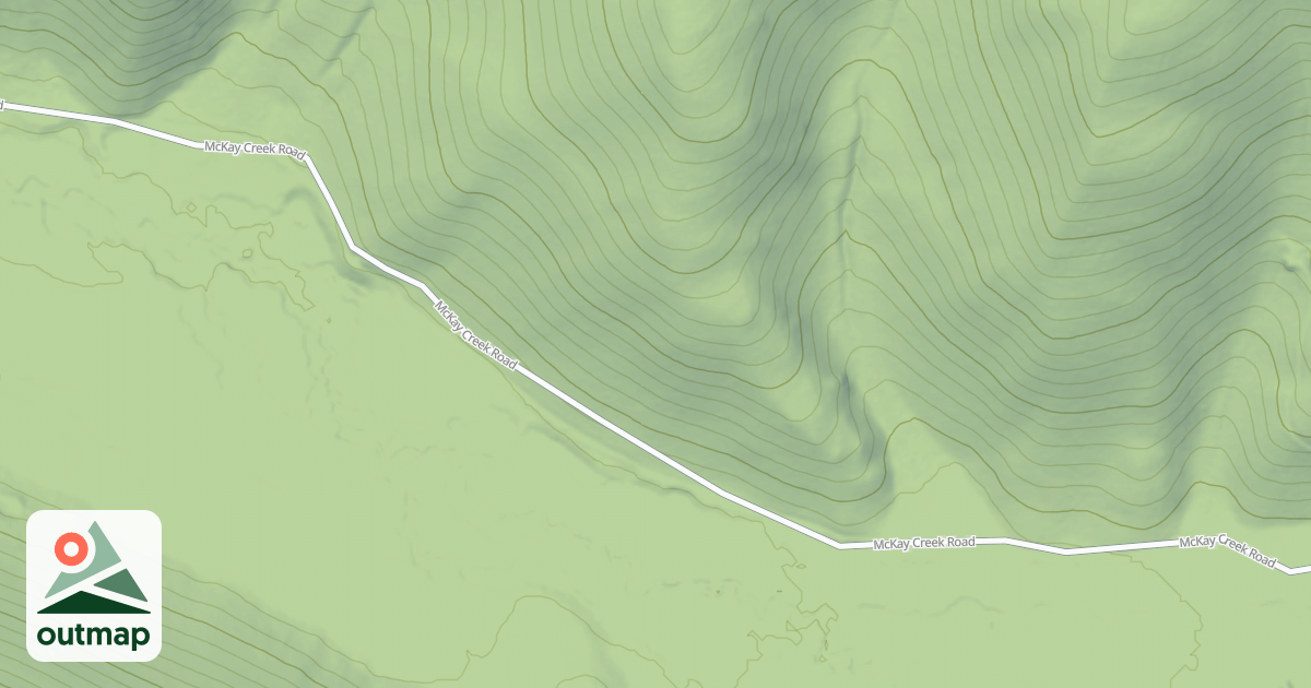 Map of MCKAY CREEK