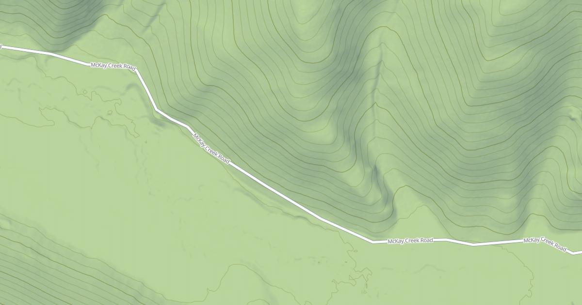Map preview of MCKAY CREEK