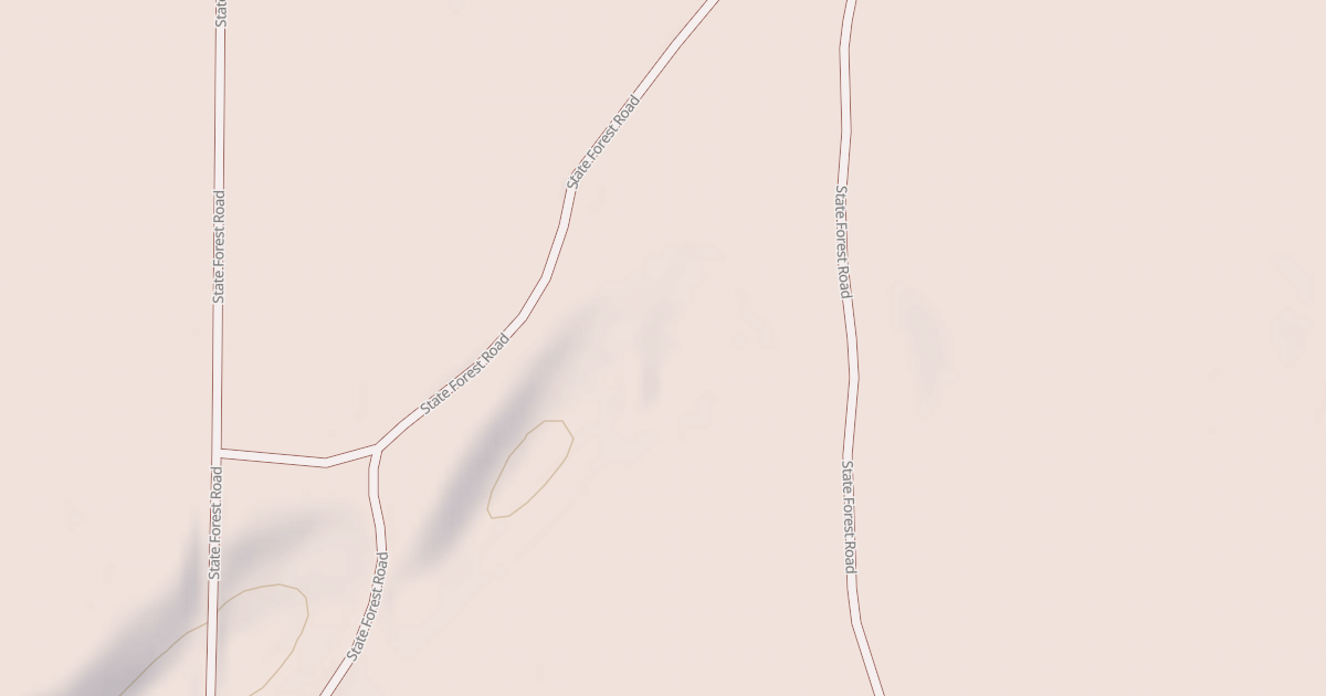 Map preview of General C.C. Andrews State Forest Trails
