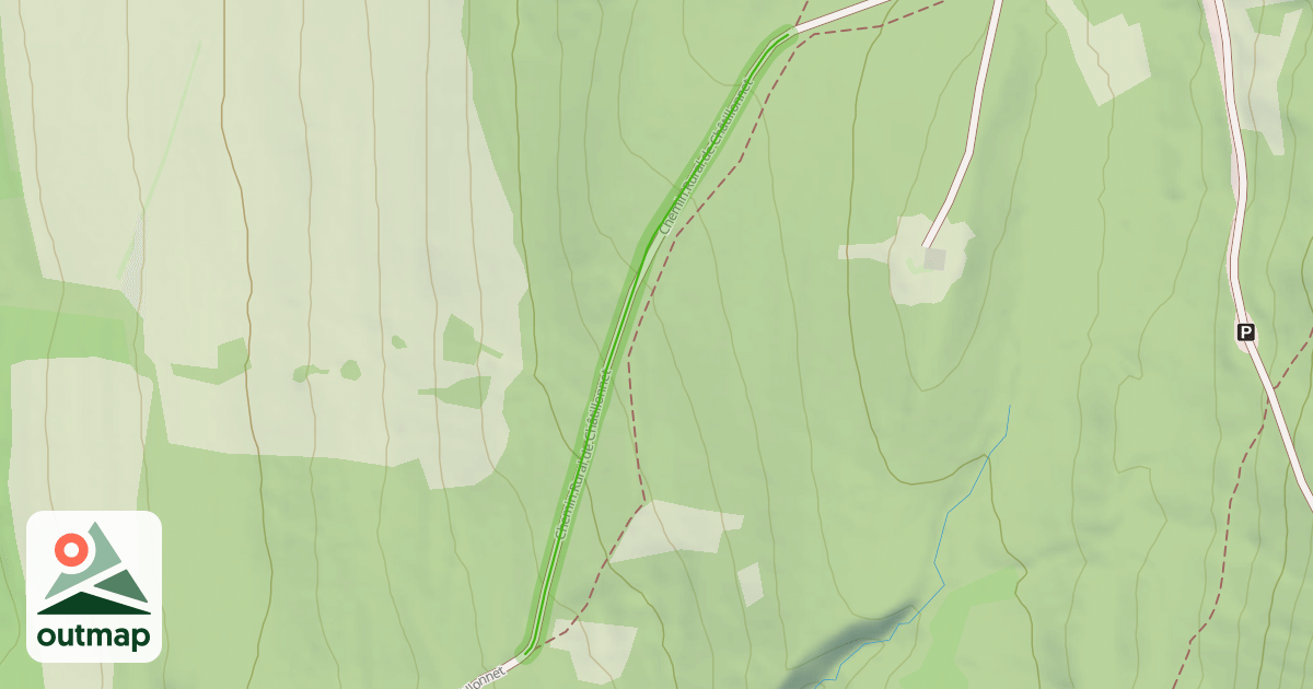 Map of Chemin Rural de Châtillonnet