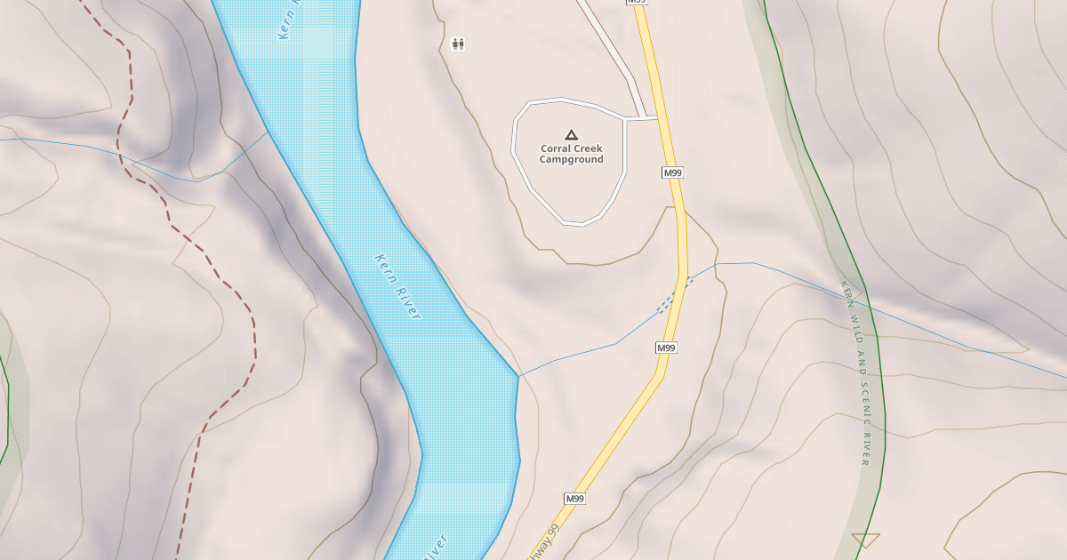 Map preview of CORRAL CREEK C.G.