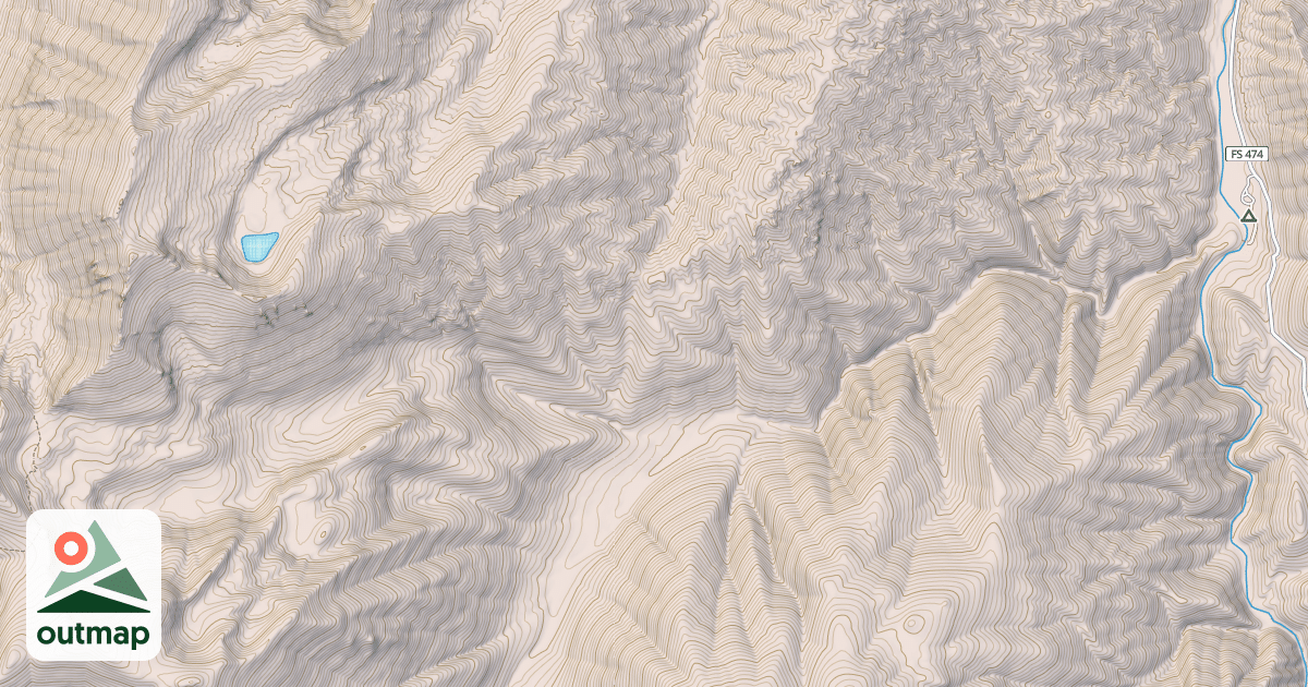 Map of BLACKMARE CREEK