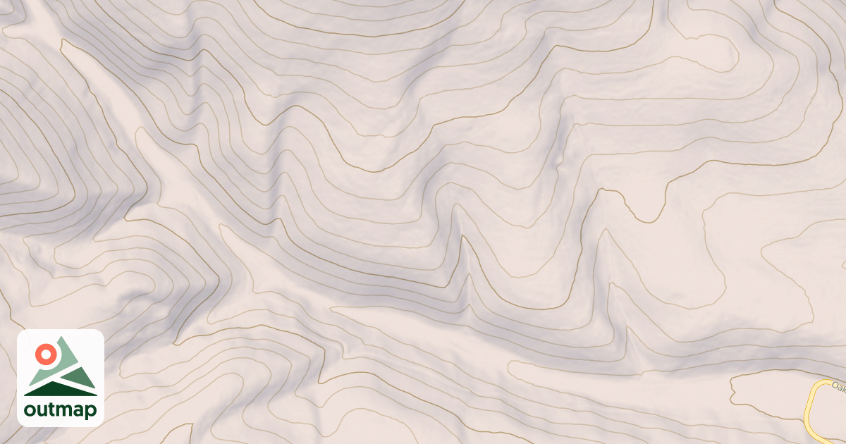 Map of FLAT CANYON