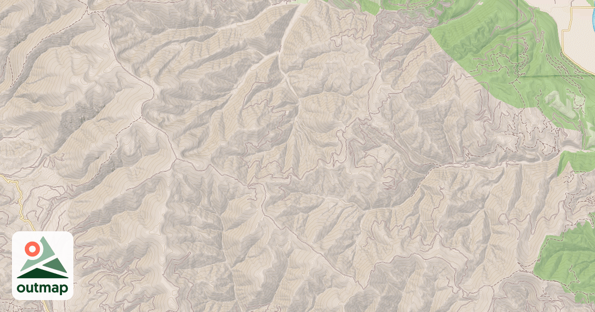 Map of GRAVE RANGE JEEP