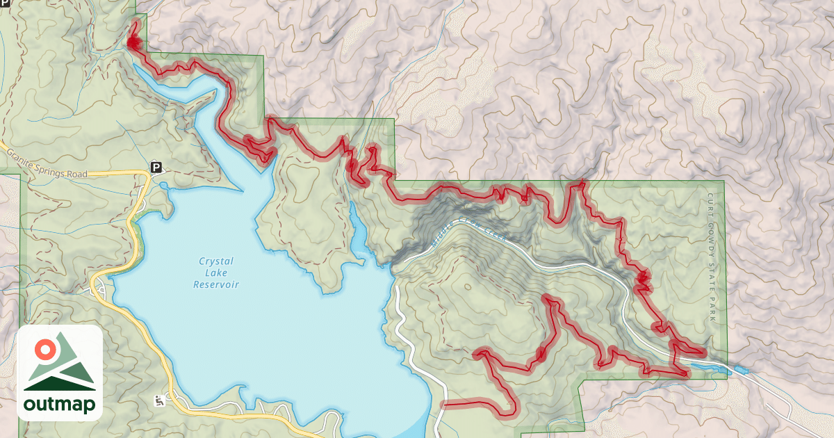 Map of Canyons