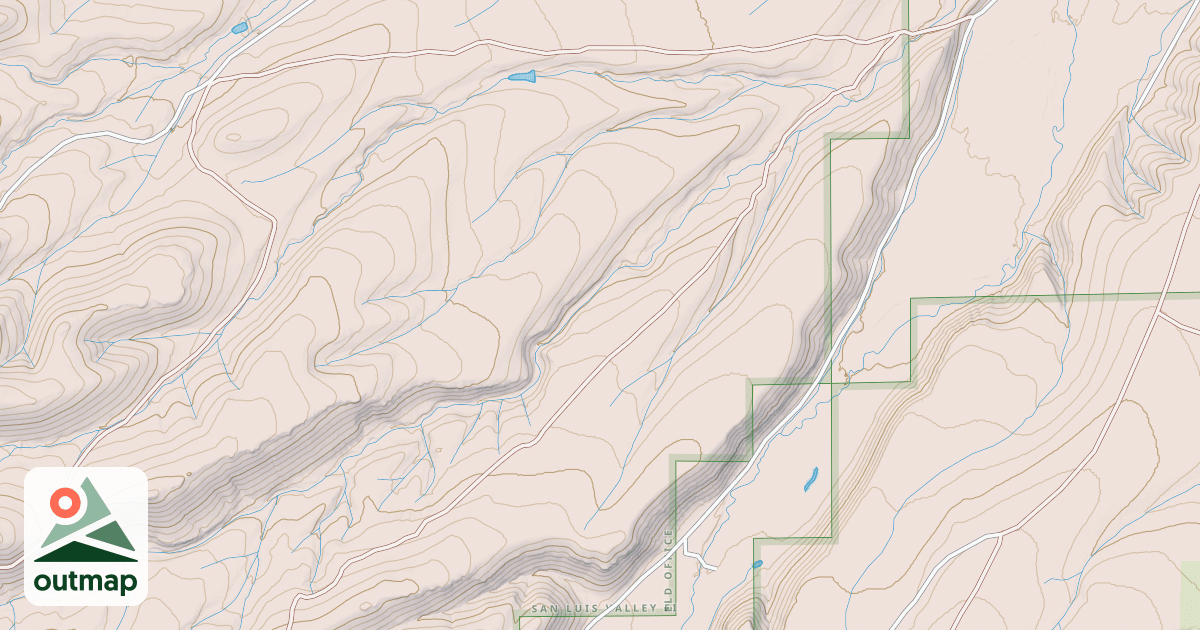 Map of BLM National GTLF Public Motorized Roads 38969982-044f-47e3-b707-b2e06e9c409c