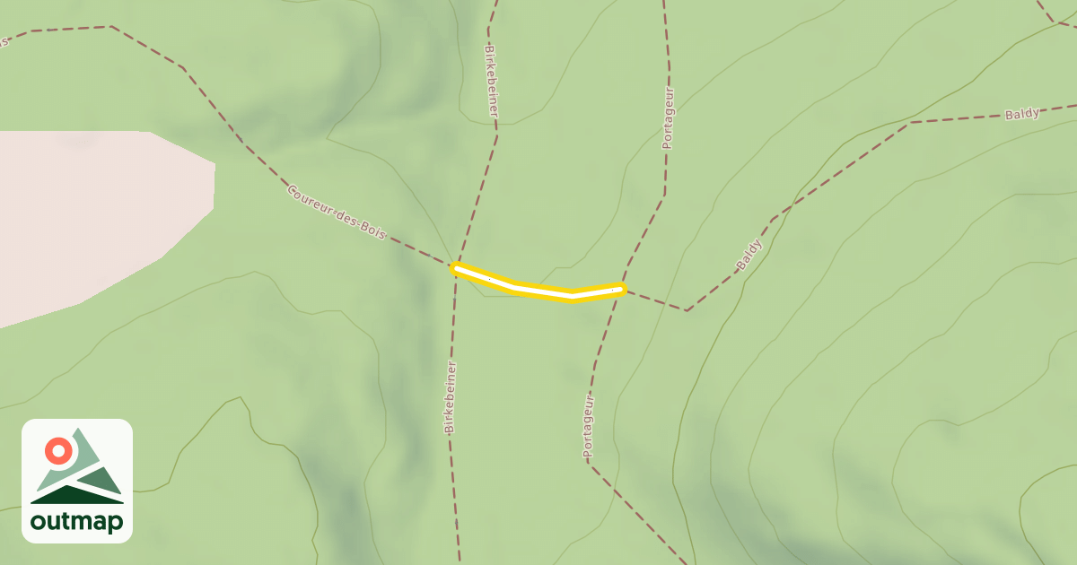 Map of Baldy
