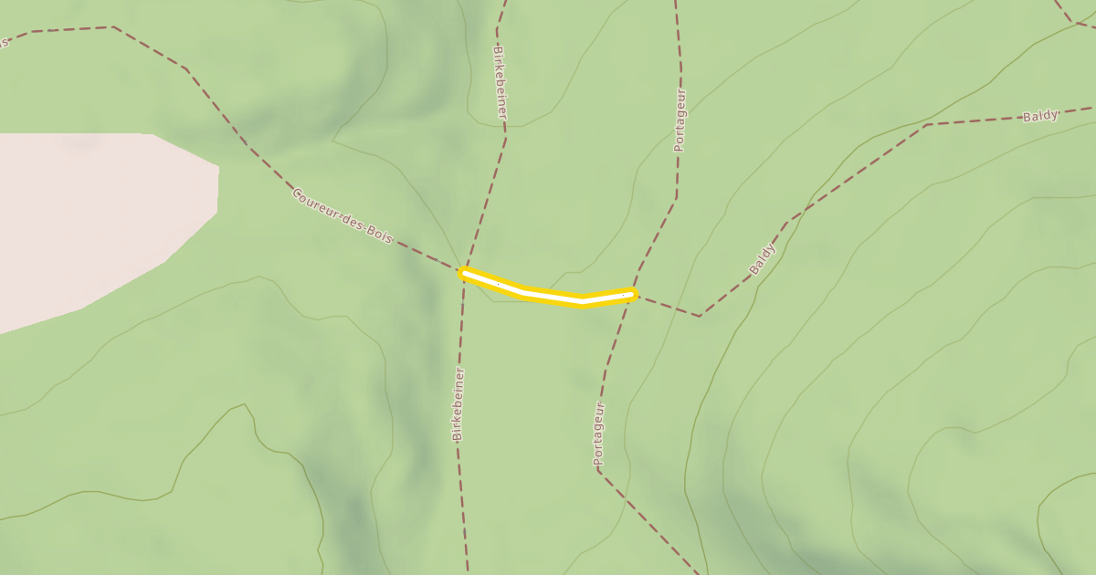 Map preview of Baldy