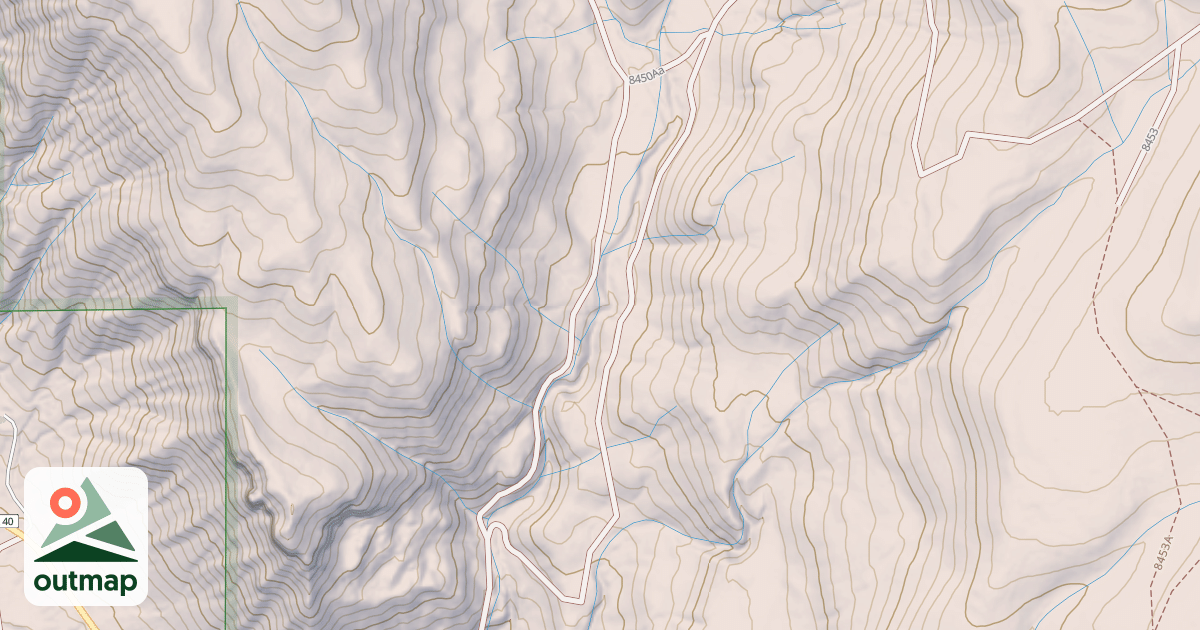 Map of BLM National GTLF Public Motorized Roads 523580f9-d40b-42d3-bb6f-9a9d4d7ed343