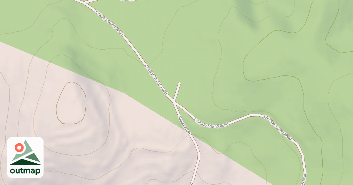 Map of CHICAGO STUMP