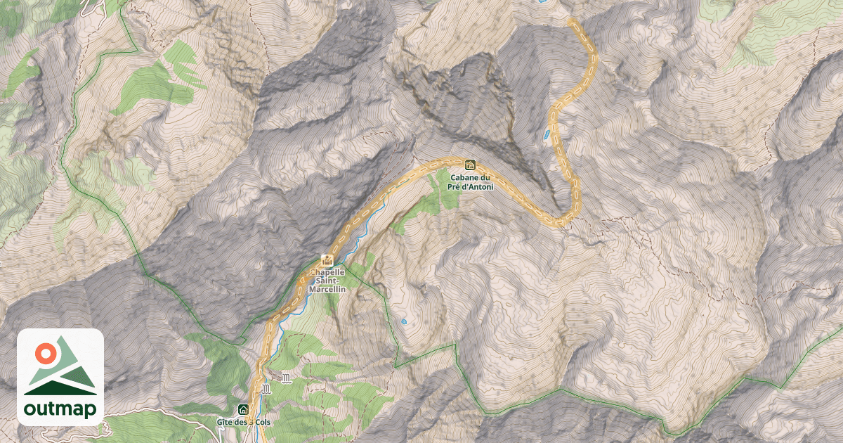 Map of L'Homme — Champ Perchier