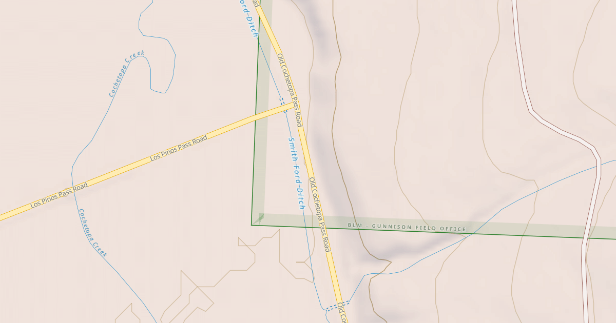 Map preview of BLM National GTLF Public Motorized Roads 4a3a8dfb-2175-49a6-9103-519183c019f8
